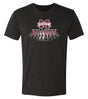 Mississippi State Bulldogs Premium Tri-Blend Tee Shirt - Bulldogs Spotlight and Shadow