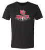 Utah Utes Premium Tri-Blend Tee Shirt - Spotlight Shadow Utah Utes