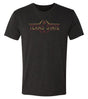 Texas State Bobcats Premium Tri-Blend Tee Shirt - Striped Texas State Football Laces