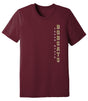 Texas State Bobcats Premium Tri-Blend Tee Shirt - Vertical Texas State Bobcats
