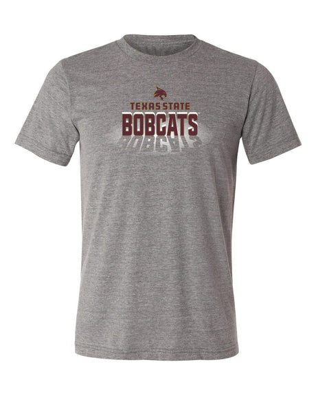 Texas State Bobcats Premium Tri-Blend Tee Shirt - Spotlight Bobcats
