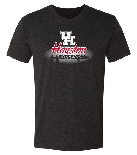 Houston Cougars Premium Tri-Blend Tee Shirt - Spotlight and Shadow Houston
