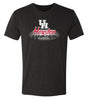 Houston Cougars Premium Tri-Blend Tee Shirt - Spotlight and Shadow Houston