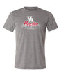 Houston Cougars Premium Tri-Blend Tee Shirt - Spotlight and Shadow Houston