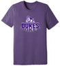 James Madison Dukes Premium Tri-Blend Tee Shirt - Spotlight and Shadow Dukes