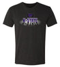 K-State Wildcats Premium Tri-Blend Tee Shirt - Spotlight and Shadow K-State