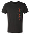 Illinois Fighting Illini Premium Tri-Blend Tee Shirt - Vertical Illinois Fighting Illini