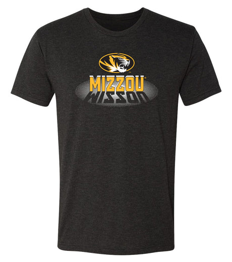 Missouri Tigers Premium Tri-Blend Tee Shirt - Spotlight and Shadow Mizzou