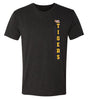 LSU Tigers Premium Tri-Blend Tee Shirt - Vertical Louisiana State University Tigers