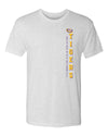 LSU Tigers Premium Tri-Blend Tee Shirt - Vertical Louisiana State University Tigers