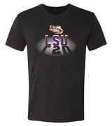 LSU Tigers Premium Tri-Blend Tee Shirt - Spotlight and Shadow LSU