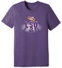 LSU Tigers Premium Tri-Blend Tee Shirt - Spotlight and Shadow LSU