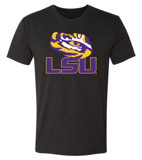 LSU Tigers Premium Tri-Blend Tee Shirt - Tiger Eye LSU