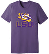 LSU Tigers Premium Tri-Blend Tee Shirt - Tiger Eye LSU