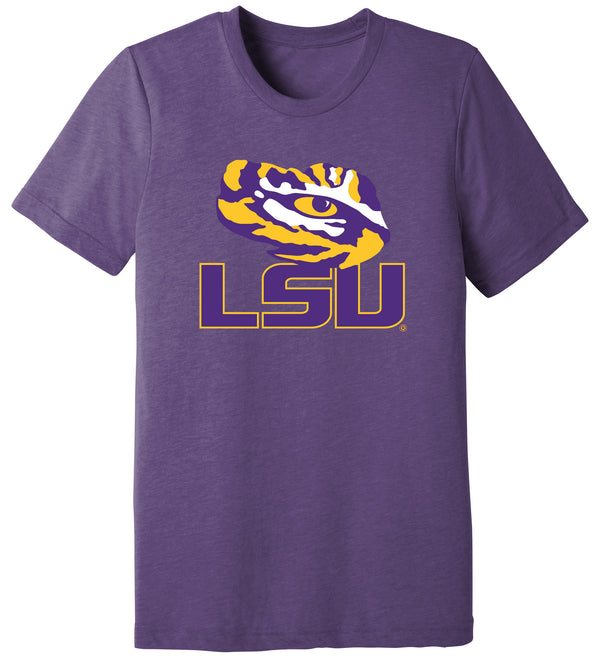 LSU Tigers Premium Tri-Blend Tee Shirt - Tiger Eye LSU