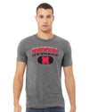 Nebraska Huskers Premium Tri-Blend Tee Shirt - Full Color Huskers Fade with Block N