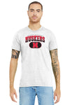 Nebraska Huskers Premium Tri-Blend Tee Shirt - Full Color Huskers Fade with Block N