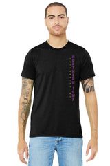 Northern Iowa Panthers Premium Tri-Blend Tee Shirt - Vertical University of Northern Iowa