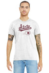 Mississippi State Bulldogs Premium Tri-Blend Tee Shirt - Mississippi State Baseball
