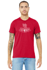 Utah Utes Premium Tri-Blend Tee Shirt - Spotlight Shadow Utah Utes