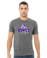 James Madison Dukes Premium Tri-Blend Tee Shirt - Spotlight and Shadow Dukes