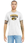 Missouri Tigers Premium Tri-Blend Tee Shirt - Full Color Fade Tigers Logo