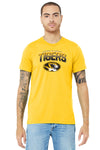 Missouri Tigers Premium Tri-Blend Tee Shirt - Full Color Fade Tigers Logo