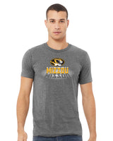 Missouri Tigers Premium Tri-Blend Tee Shirt - Spotlight and Shadow Mizzou