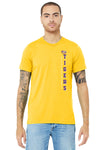 LSU Tigers Premium Tri-Blend Tee Shirt - Vertical Louisiana State University Tigers