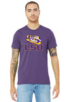 LSU Tigers Premium Tri-Blend Tee Shirt - Tiger Eye LSU