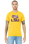 LSU Tigers Premium Tri-Blend Tee Shirt - Tiger Eye LSU