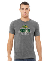 NDSU Bison Premium Tri-Blend Tee Shirt - Spotlight Bison