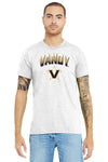 Vanderbilt Commodores Premium Tri-Blend Shirt - Vandy Full Color Arch with Primary