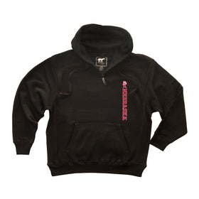 Nebraska Huskers Premium Fleece Hoodie - Vertical Nebraska Herbie Husker