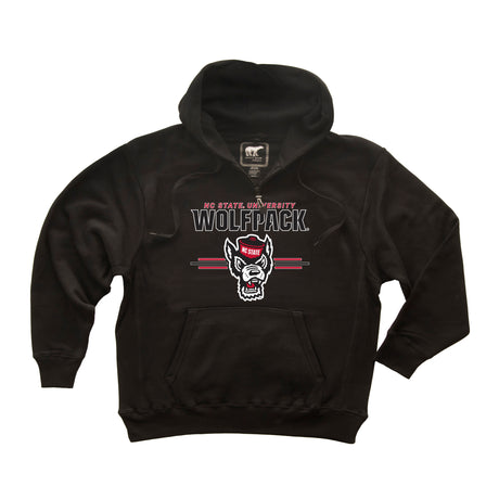 North Carolina State Wolfpack Premium Fleece Hoodie - 3-Stripe Primary Logo