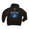 Creighton Bluejays Premium Fleece Hoodie - Full Color Fade Primary Logo Oval