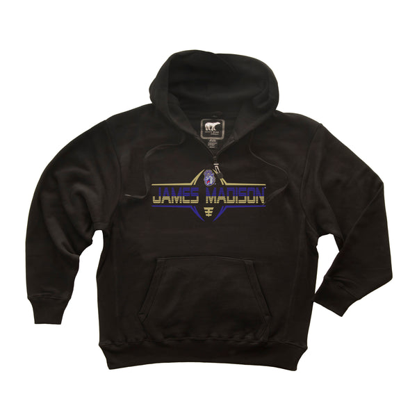 James Madison Dukes Premium Fleece Hoodie - Striped James Madison Football Laces