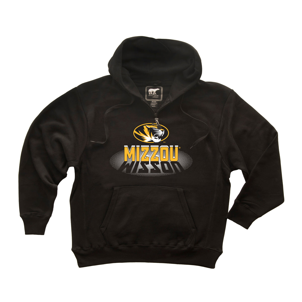 Missouri Tigers Premium Fleece Hoodie - Spotlight and Shadow Mizzou
