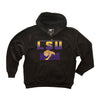 LSU Tigers Premium Fleece Hoodie - LSU Tiger Stadium Full Color Fade