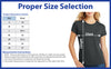 Women's Houston Cougars Premium Tri-Blend Tee Shirt - Full Color Fade with Cougar