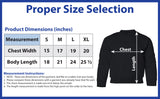 North Carolina State Wolfpack Youth Crewneck Sweatshirt - 3-Stripe Primary Logo