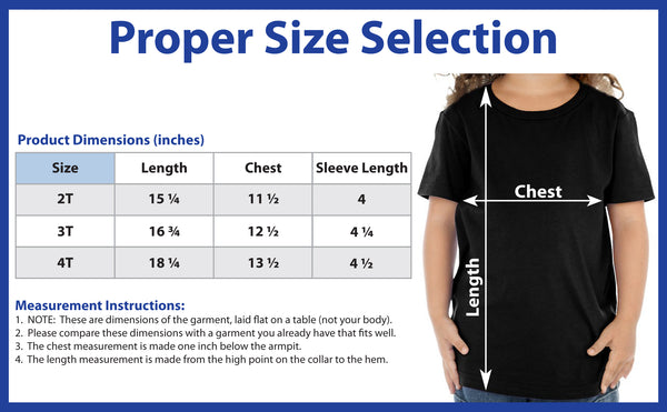 North Carolina State Wolfpack Toddler Tee Shirt - 3-Stripe Primary Logo