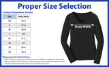 Women's LSU Tigers Long Sleeve V-Neck Tee Shirt - LSU Tigers 3-Stripe