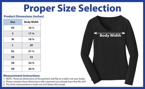 Women's Omaha Mavericks Long Sleeve V-Neck Tee Shirt - Full Color Fade Omaha