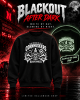 Nebraska Blackout Glow-in-the-Dark Crewneck Sweatshirt – Blackout Blackshirts