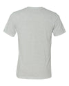Navy Midshipmen Premium Tri-Blend Tee Shirt - USNA Vertical Navy