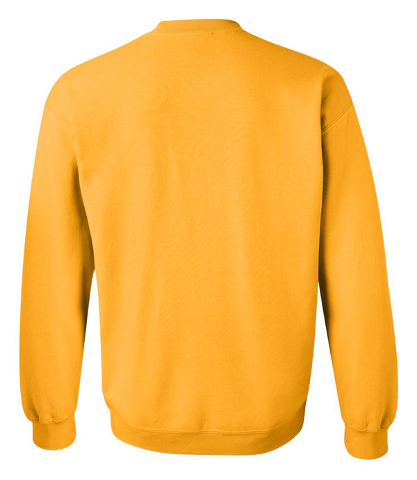 Iowa Hawkeyes Crewneck Sweatshirt - Full Color IOWA Fade Tigerhawk Oval