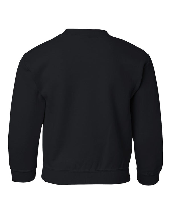 Navy Midshipmen Youth Crewneck Sweatshirt - USNA Vertical Navy