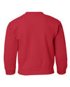 Nebraska Huskers Youth Crewneck Sweatshirt - Full Color Nebraska Fade with Herbie Husker