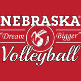 Nebraska Huskers Infant Onesie - Volleyball Dream Bigger